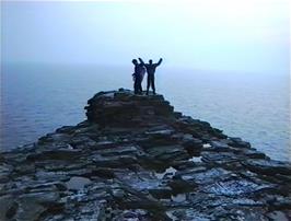Enjoying the views near Tintagel YH